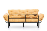 Canapea extensibilă 3 locuri Nitta Triple, Diverse culori, 185x70x85 cm - Muștar | SKU: 859FTN1364 | Canapea extensibilă 3 locuri Nitta Triple, 185x70x85 cm, varianta Muștar, produs pentru amenajarea locuinței, disponibil online în România la CasaMob