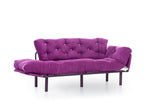 Canapea extensibilă 3 locuri Nitta Triple, Diverse culori, 185x70x85 cm - Mov | SKU: 859FTN1366 | Canapea extensibilă 3 locuri Nitta Triple, 185x70x85 cm, varianta Mov, produs pentru amenajarea locuinței, disponibil online în România la CasaMob