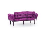 Canapea extensibilă 3 locuri Nitta Triple, Diverse culori, 185x70x85 cm - Mov | SKU: 859FTN1366 | Canapea extensibilă 3 locuri Nitta Triple, 185x70x85 cm, varianta Mov, produs pentru amenajarea locuinței, disponibil online în România la CasaMob