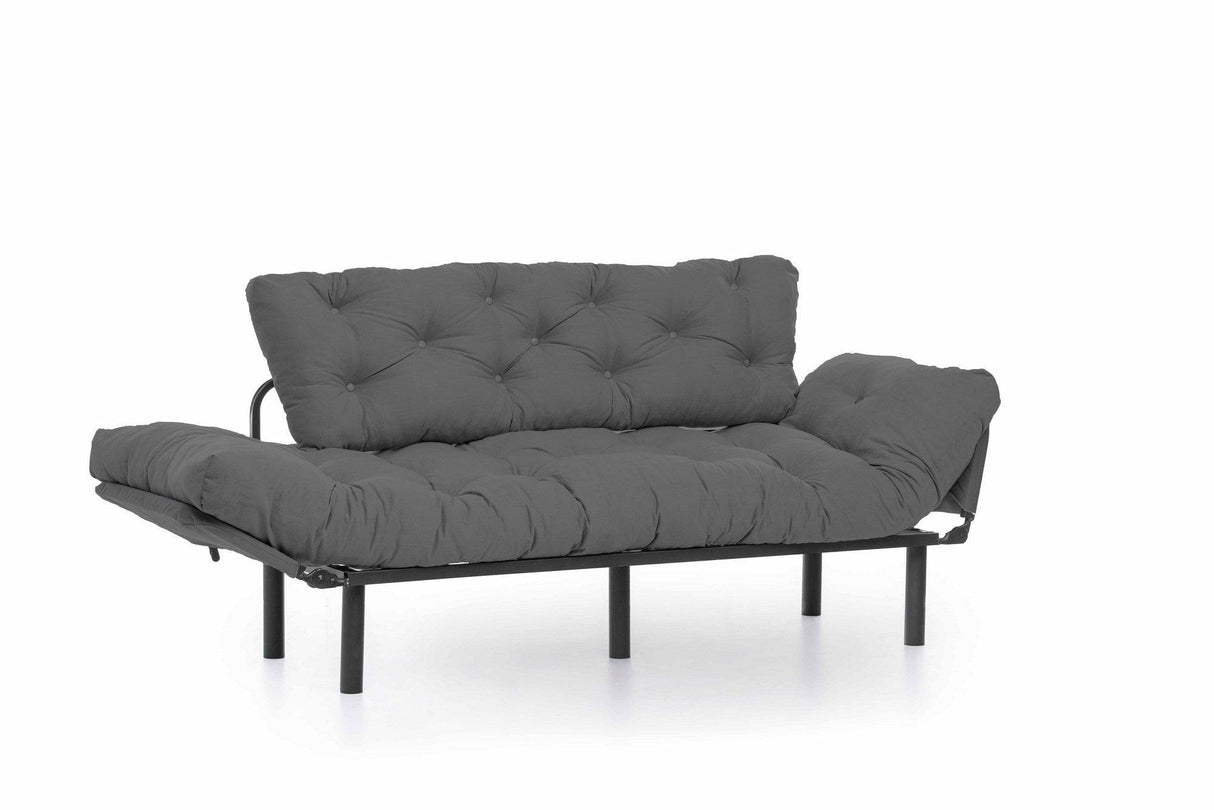 Canapea extensibilă 3 locuri Nitta Triple, Diverse culori, 185x70x85 cm - Mov | SKU: 859FTN1366 | Canapea extensibilă 3 locuri Nitta Triple, 185x70x85 cm, varianta Mov, produs pentru amenajarea locuinței, disponibil online în România la CasaMob