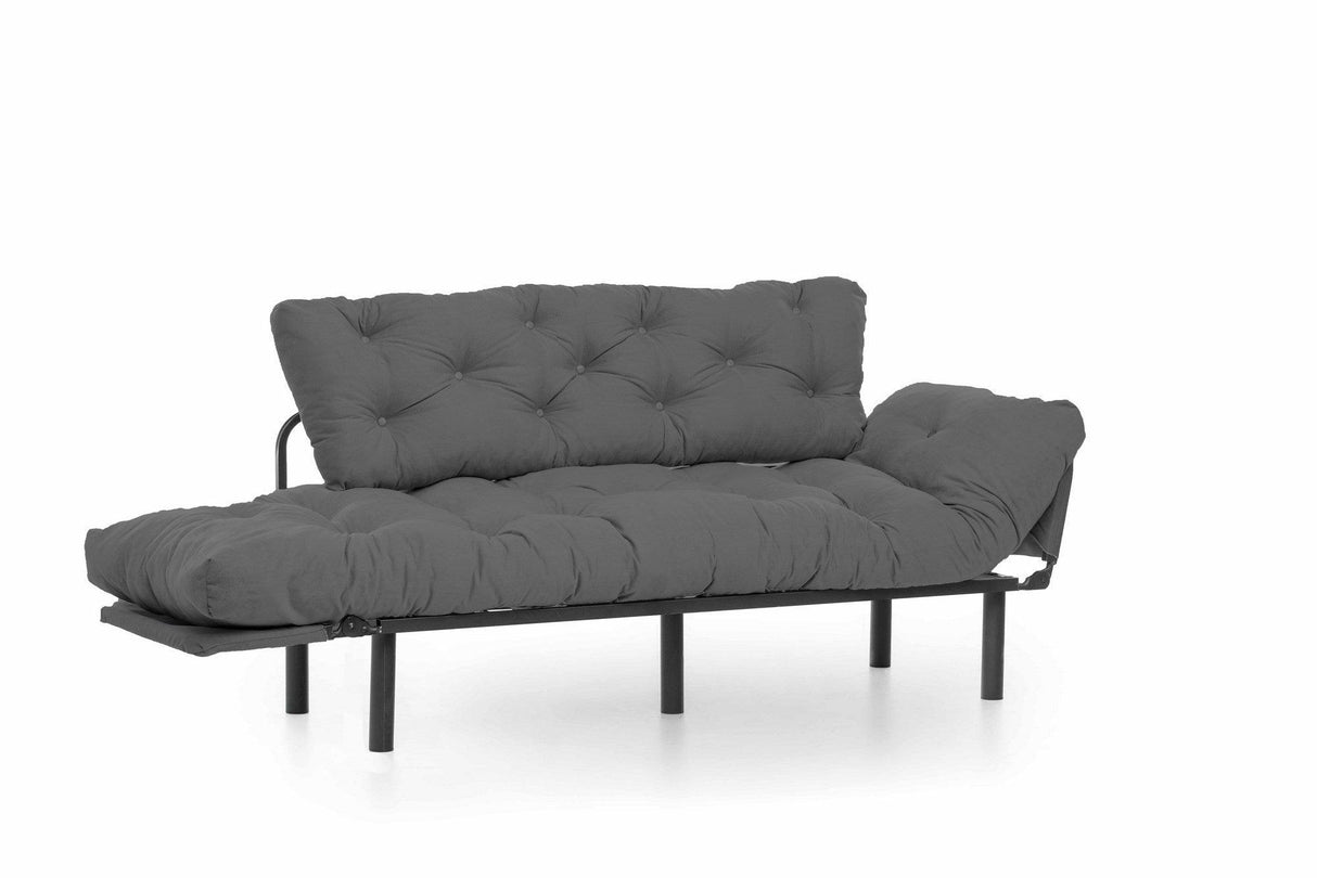 Canapea extensibilă 3 locuri Nitta Triple, Diverse culori, 185x70x85 cm - Mov | SKU: 859FTN1366 | Canapea extensibilă 3 locuri Nitta Triple, 185x70x85 cm, varianta Mov, produs pentru amenajarea locuinței, disponibil online în România la CasaMob