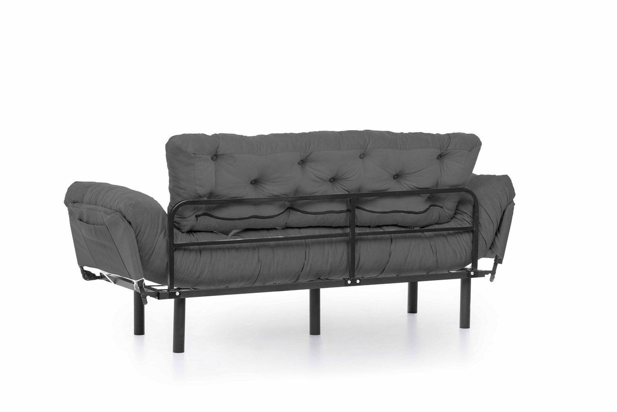 Canapea extensibilă 3 locuri Nitta Triple, Diverse culori, 185x70x85 cm - Mov | SKU: 859FTN1366 | Canapea extensibilă 3 locuri Nitta Triple, 185x70x85 cm, varianta Mov, produs pentru amenajarea locuinței, disponibil online în România la CasaMob