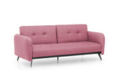 Canapea extensibilă 3 locuri Ron, Diverse culori, 190x65x43 cm - Roz | SKU: 859FTN1367 | Canapea extensibilă 3 locuri Ron, 190x65x43 cm, varianta Roz, produs pentru amenajarea locuinței, disponibil online în România la CasaMob