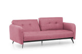 Canapea extensibilă 3 locuri Ron, Diverse culori, 190x65x43 cm - Roz | SKU: 859FTN1367 | Canapea extensibilă 3 locuri Ron, 190x65x43 cm, varianta Roz, produs pentru amenajarea locuinței, disponibil online în România la CasaMob