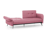 Canapea extensibilă 3 locuri Ron, Diverse culori, 190x65x43 cm - Roz | SKU: 859FTN1367 | Canapea extensibilă 3 locuri Ron, 190x65x43 cm, varianta Roz, produs pentru amenajarea locuinței, disponibil online în România la CasaMob