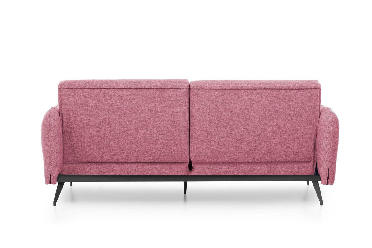 Canapea extensibilă 3 locuri Ron, Diverse culori, 190x65x43 cm - Roz | SKU: 859FTN1367 | Canapea extensibilă 3 locuri Ron, 190x65x43 cm, varianta Roz, produs pentru amenajarea locuinței, disponibil online în România la CasaMob