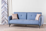 Canapea extensibilă 3 locuri Ron, Diverse culori, 190x65x43 cm - Albastru | SKU: 859FTN1368 | Canapea extensibilă 3 locuri Ron, 190x65x43 cm, varianta Albastru, produs pentru amenajarea locuinței, disponibil online în România la CasaMob