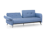 Canapea extensibilă 3 locuri Ron, Diverse culori, 190x65x43 cm - Albastru | SKU: 859FTN1368 | Canapea extensibilă 3 locuri Ron, 190x65x43 cm, varianta Albastru, produs pentru amenajarea locuinței, disponibil online în România la CasaMob