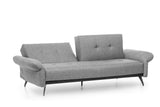 Canapea extensibilă 3 locuri Ron, Diverse culori, 190x65x43 cm - Gri deschis | SKU: 859FTN1369 | Canapea extensibilă 3 locuri Ron, 190x65x43 cm, varianta Gri deschis, produs pentru amenajarea locuinței, disponibil online în România la CasaMob