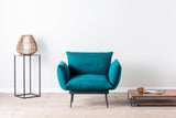 Fotoliu Oasis, 90x80x95 cm - Verde Petrol, SKU 859FTN1718