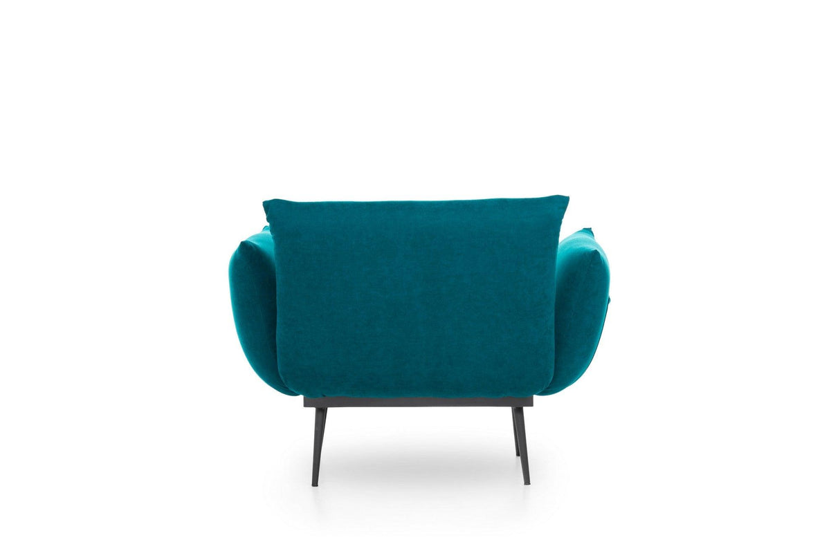 Fotoliu Oasis, 90x80x95 cm - Verde Petrol, SKU 859FTN1718