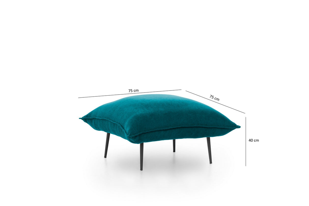 Taburet Aspen Tuffet GR124, Petrol green