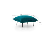 Taburet Aspen Tuffet GR124, Petrol green