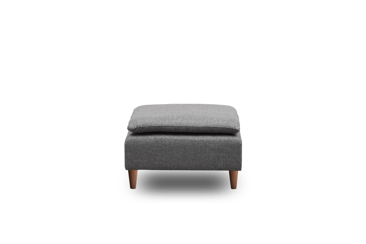 Taburet Lungo, Diverse culori, 75x75x46 cm - Gri închis | SKU: 859FTN1938 | Taburet Lungo, 75x75x46 cm, varianta Gri închis, produs pentru amenajarea locuinței, disponibil online în România la CasaMob