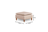 Taburet Lungo, Diverse culori, 75x75x46 cm - Crem | SKU: 859FTN1939 | Taburet Lungo, 75x75x46 cm, varianta Crem, produs pentru amenajarea locuinței, disponibil online în România la CasaMob