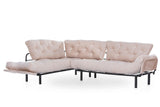Canapea extensibilă de colț Mocca, interschimbabil, Diverse culori, 147x53x45 cm - Bej | SKU: 859FTN2010 | Canapea extensibilă de colț Mocca, interschimbabil, 147x53x45 cm, varianta Bej, produs pentru amenajarea locuinței, disponibil online în România la CasaMob