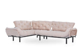 Canapea extensibilă de colț Mocca, interschimbabil, Diverse culori, 147x53x45 cm - Bej | SKU: 859FTN2010 | Canapea extensibilă de colț Mocca, interschimbabil, 147x53x45 cm, varianta Bej, produs pentru amenajarea locuinței, disponibil online în România la CasaMob