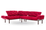 Canapea extensibilă de colț Mocca, interschimbabil, Diverse culori, 147x53x45 cm - Roșu | SKU: 859FTN2013 | Canapea extensibilă de colț Mocca, interschimbabil, 147x53x45 cm, varianta Roșu, produs pentru amenajarea locuinței, disponibil online în România la CasaMob