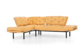 Canapea extensibilă de colț Mocca, interschimbabil, Diverse culori, 147x53x45 cm - Galben | SKU: 859FTN2014 | Canapea extensibilă de colț Mocca, interschimbabil, 147x53x45 cm, varianta Galben, produs pentru amenajarea locuinței, disponibil online în România la CasaMob
