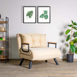 Fotoliu extensibil Sando Single, Diverse culori, Diverse dimensiuni - Crem - 67x50x41 cm | SKU: 859FTN2314 | Fotoliu extensibil Sando Single, varianta Crem - 67x50x41 cm, produs pentru amenajarea locuinței, disponibil online în România la CasaMob
