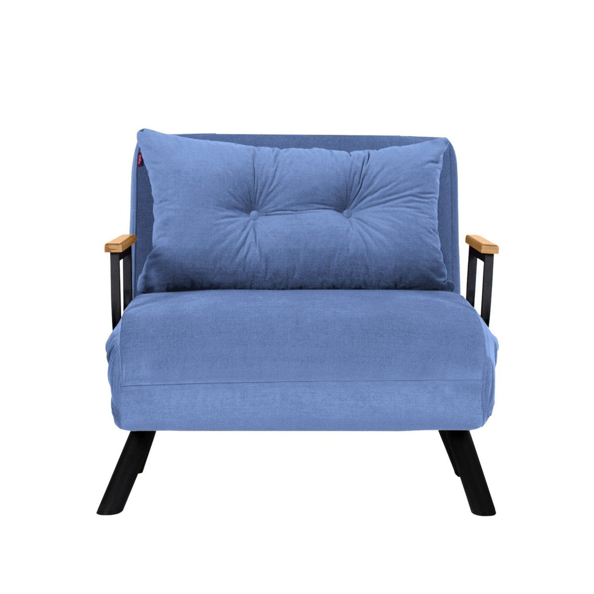 Albastru - 67x50x41 cm | SKU: 859FTN2324 | Fotoliu extensibil Sando Single, varianta Albastru - 67x50x41 cm, produs pentru amenajarea locuinței, disponibil online în România la CasaMob