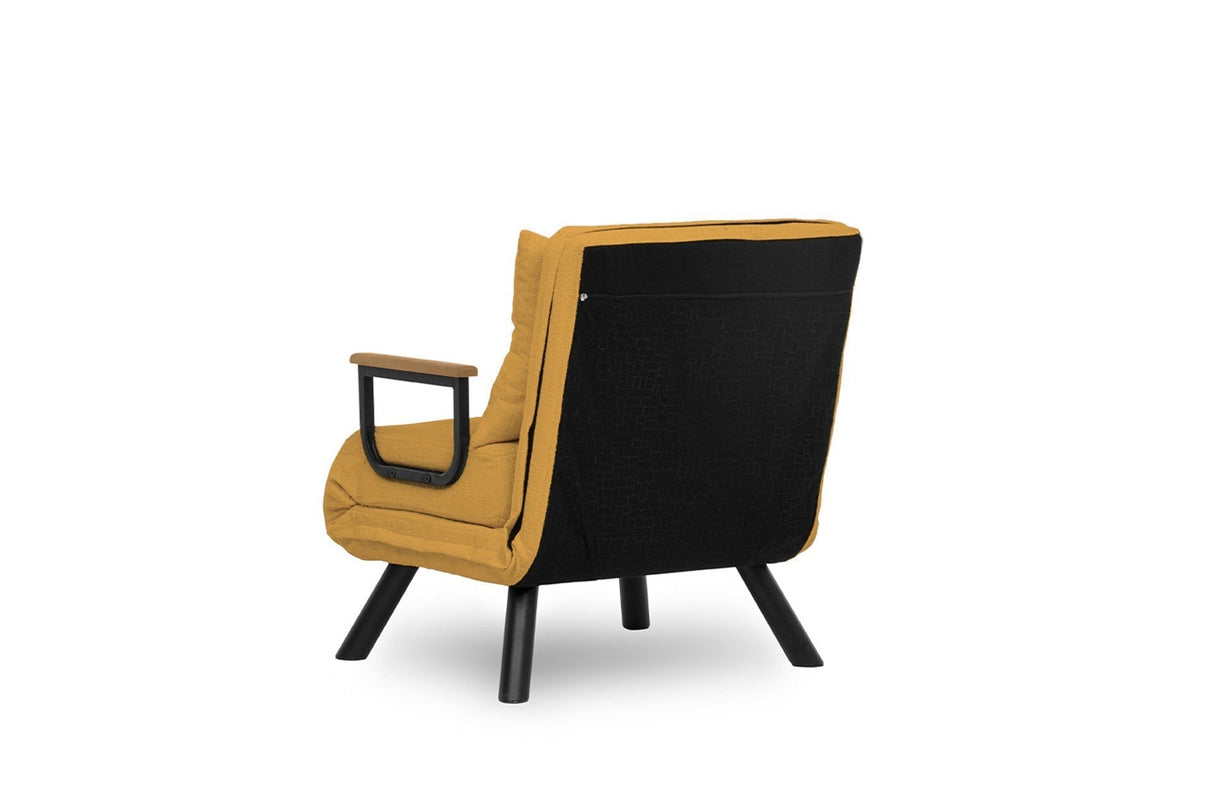 Fotoliu extensibil Sando Single, Diverse culori, Diverse dimensiuni - Muștar - 67x50x41 cm | SKU: 859FTN2326 | Fotoliu extensibil Sando Single, varianta Muștar - 67x50x41 cm, produs pentru amenajarea locuinței, disponibil online în România la CasaMob