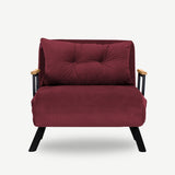 Fotoliu extensibil Sando Single, Diverse culori, Diverse dimensiuni - Maroon - 67x50x41 cm | SKU: 859FTN2327 | Fotoliu extensibil Sando Single, varianta Maroon - 67x50x41 cm, produs pentru amenajarea locuinței, disponibil online în România la CasaMob