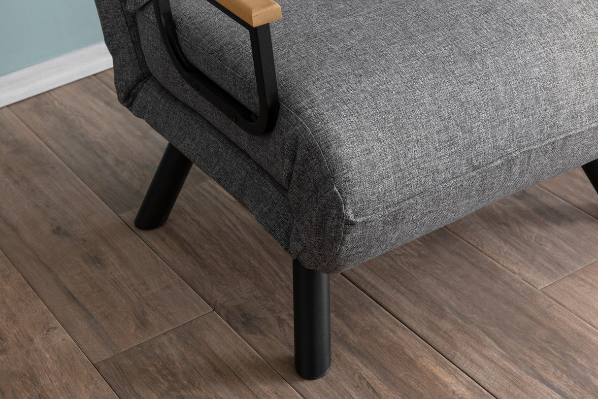 Fotoliu extensibil Sando Single, Diverse culori, Diverse dimensiuni - Gri deschis - 67x50x41 cm | SKU: 859FTN2819 | Fotoliu extensibil Sando Single, varianta Gri deschis - 67x50x41 cm, produs pentru amenajarea locuinței, disponibil online în România la CasaMob