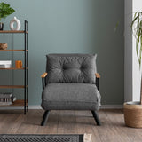 Fotoliu extensibil Sando Single, Diverse culori, Diverse dimensiuni - Gri deschis - 67x50x41 cm | SKU: 859FTN2819 | Fotoliu extensibil Sando Single, varianta Gri deschis - 67x50x41 cm, produs pentru amenajarea locuinței, disponibil online în România la CasaMob