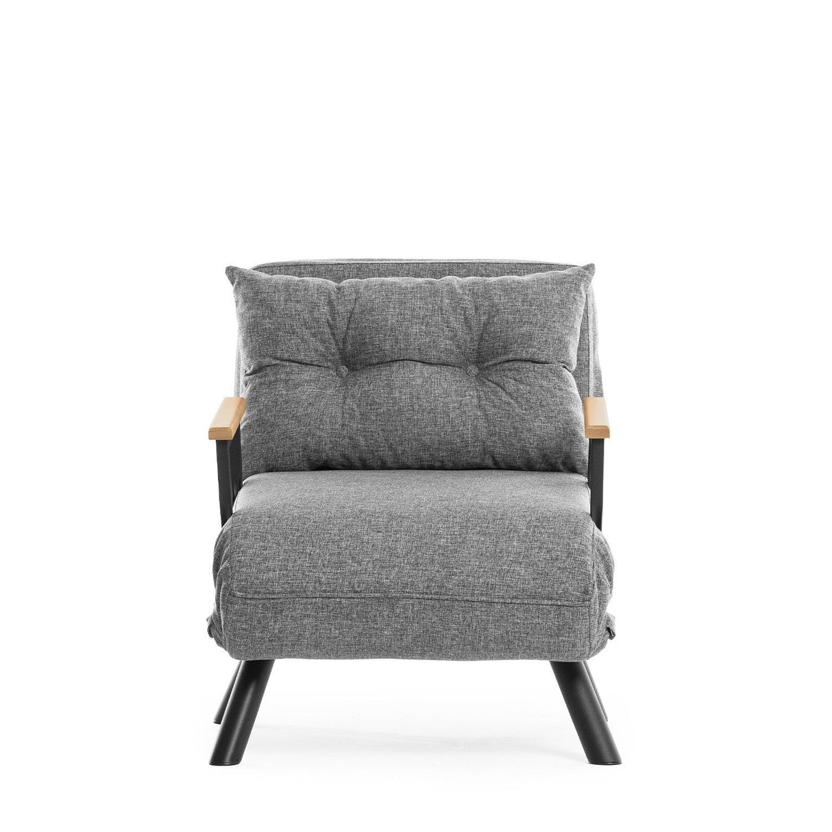Fotoliu extensibil Sando Single, Diverse culori, Diverse dimensiuni - Gri deschis - 67x50x41 cm | SKU: 859FTN2819 | Fotoliu extensibil Sando Single, varianta Gri deschis - 67x50x41 cm, produs pentru amenajarea locuinței, disponibil online în România la CasaMob