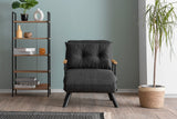 Fotoliu extensibil Sando Single, Diverse culori, Diverse dimensiuni - Gri închis - 67x50x41 cm | SKU: 859FTN2820 | Fotoliu extensibil Sando Single, varianta Gri închis - 67x50x41 cm, produs pentru amenajarea locuinței, disponibil online în România la CasaMob