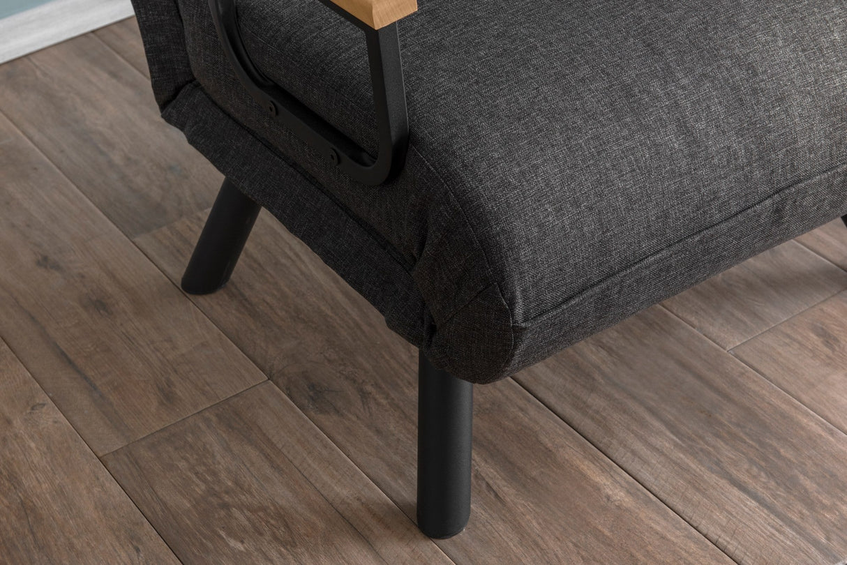 Fotoliu extensibil Sando Single, Diverse culori, Diverse dimensiuni - Gri închis - 67x50x41 cm | SKU: 859FTN2820 | Fotoliu extensibil Sando Single, varianta Gri închis - 67x50x41 cm, produs pentru amenajarea locuinței, disponibil online în România la CasaMob