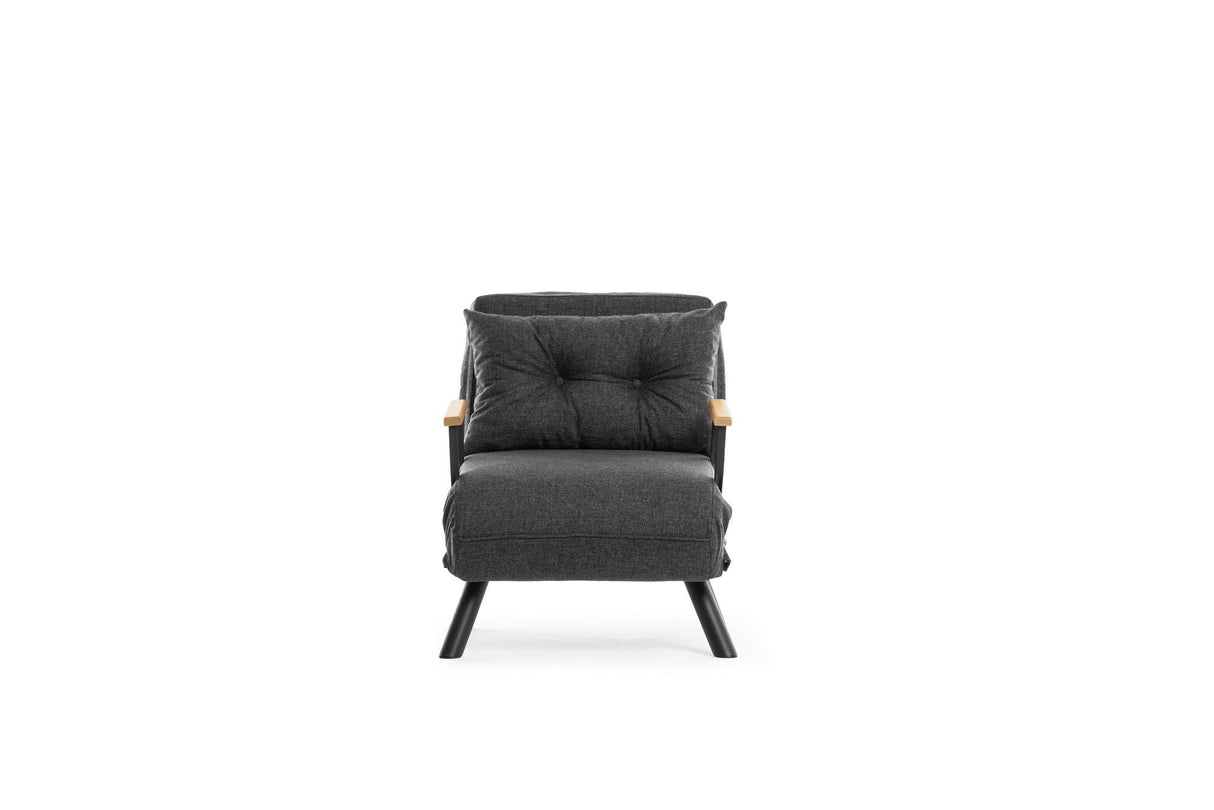 Fotoliu extensibil Sando Single, Diverse culori, Diverse dimensiuni - Gri închis - 67x50x41 cm | SKU: 859FTN2820 | Fotoliu extensibil Sando Single, varianta Gri închis - 67x50x41 cm, produs pentru amenajarea locuinței, disponibil online în România la CasaMob