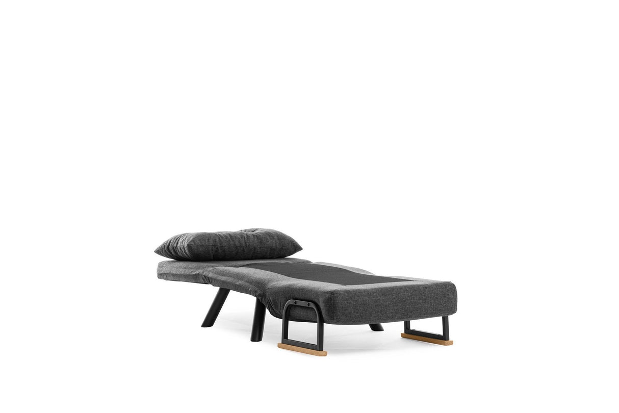 Fotoliu extensibil Sando Single, Diverse culori, Diverse dimensiuni - Gri închis - 67x50x41 cm | SKU: 859FTN2820 | Fotoliu extensibil Sando Single, varianta Gri închis - 67x50x41 cm, produs pentru amenajarea locuinței, disponibil online în România la CasaMob