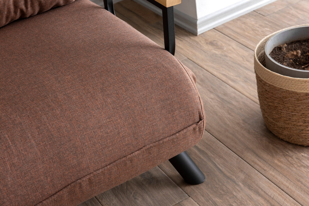 Fotoliu extensibil Sando Single, Diverse culori, Diverse dimensiuni - Maro deschis - 67x50x41 cm | SKU: 859FTN2822 | Fotoliu extensibil Sando Single, varianta Maro deschis - 67x50x41 cm, produs pentru amenajarea locuinței, disponibil online în România la CasaMob