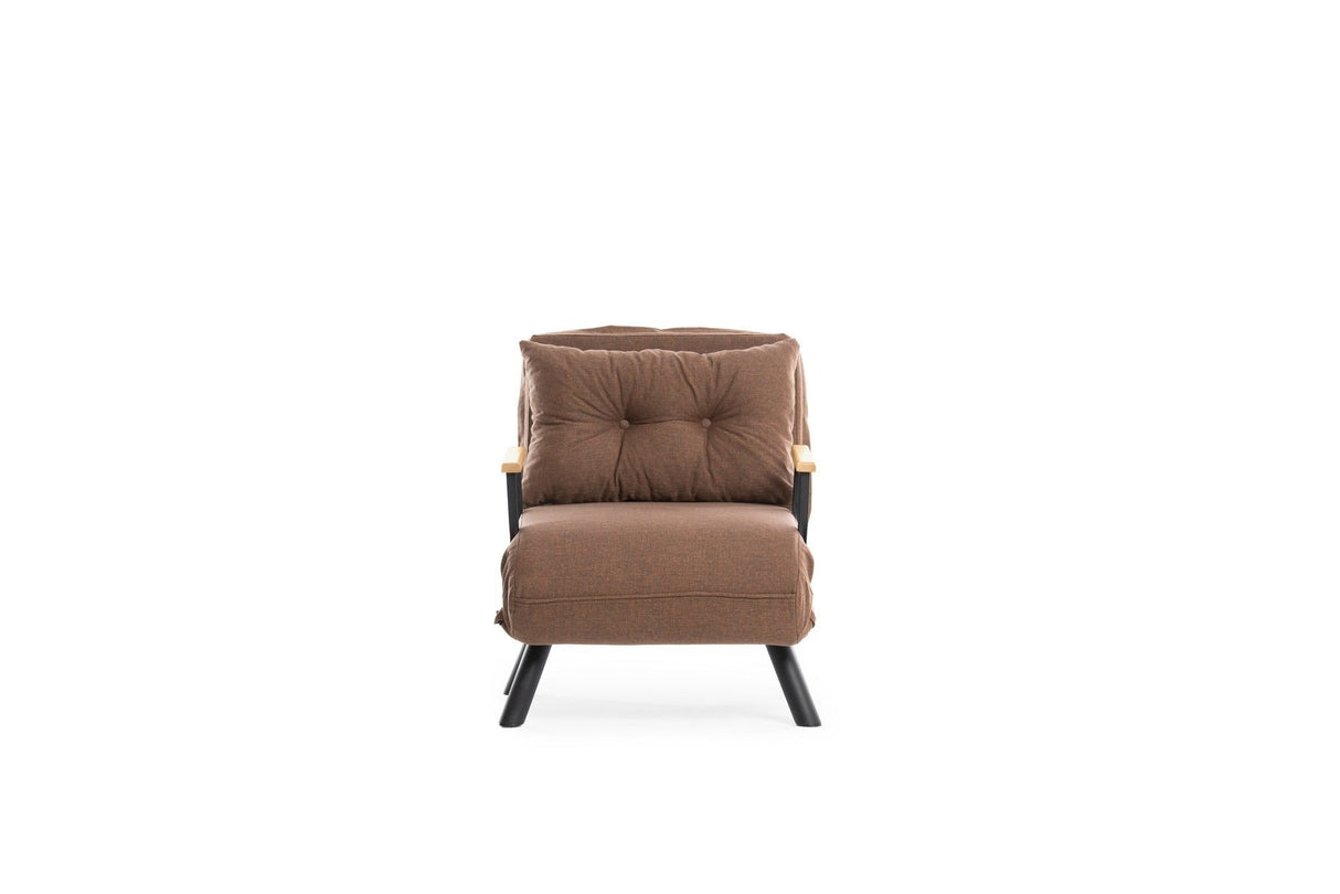 Fotoliu extensibil Sando Single, Diverse culori, Diverse dimensiuni - Maro deschis - 67x50x41 cm | SKU: 859FTN2822 | Fotoliu extensibil Sando Single, varianta Maro deschis - 67x50x41 cm, produs pentru amenajarea locuinței, disponibil online în România la CasaMob
