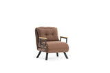 Fotoliu extensibil Sando Single, Diverse culori, Diverse dimensiuni - Maro deschis - 67x50x41 cm | SKU: 859FTN2822 | Fotoliu extensibil Sando Single, varianta Maro deschis - 67x50x41 cm, produs pentru amenajarea locuinței, disponibil online în România la CasaMob