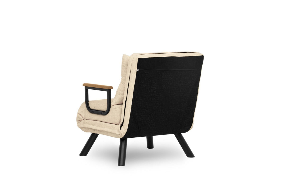 Fotoliu extensibil Sando Single, Diverse culori, Diverse dimensiuni - Crem - 67x50x41 cm | SKU: 859FTN2314 | Fotoliu extensibil Sando Single, varianta Crem - 67x50x41 cm, produs pentru amenajarea locuinței, disponibil online în România la CasaMob
