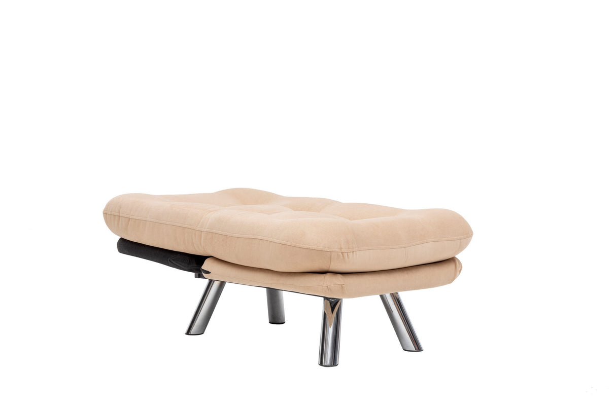 Fotoliu extensibil Misa Small Solo, Diverse culori, 70x52x40 cm - Crem | SKU: 859FTN2320 | Fotoliu extensibil Misa Small Solo, 70x52x40 cm, varianta Crem, produs pentru amenajarea locuinței, disponibil online în România la CasaMob