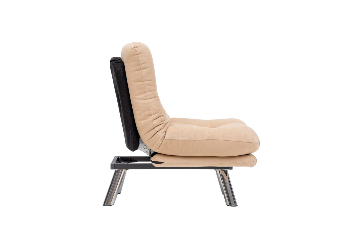 Fotoliu extensibil Misa Small Solo, Diverse culori, 70x52x40 cm - Crem | SKU: 859FTN2320 | Fotoliu extensibil Misa Small Solo, 70x52x40 cm, varianta Crem, produs pentru amenajarea locuinței, disponibil online în România la CasaMob