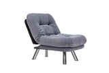 Fotoliu extensibil Misa Small Solo, Diverse culori, 70x52x40 cm - Gri | SKU: 859FTN2321 | Fotoliu extensibil Misa Small Solo, 70x52x40 cm, varianta Gri, produs pentru amenajarea locuinței, disponibil online în România la CasaMob