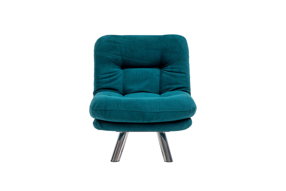 Petrol green | SKU: 859FTN2322 | Fotoliu extensibil Misa Small Solo, 70x52x40 cm, varianta Petrol green, produs pentru amenajarea locuinței, disponibil online în România la CasaMob