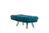 Fotoliu extensibil Misa Small Solo, Diverse culori, 70x52x40 cm - Petrol green | SKU: 859FTN2322 | Fotoliu extensibil Misa Small Solo, 70x52x40 cm, varianta Petrol green, produs pentru amenajarea locuinței, disponibil online în România la CasaMob