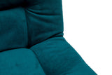 Fotoliu extensibil Misa Small Solo, Diverse culori, 70x52x40 cm - Petrol green | SKU: 859FTN2322 | Fotoliu extensibil Misa Small Solo, 70x52x40 cm, varianta Petrol green, produs pentru amenajarea locuinței, disponibil online în România la CasaMob