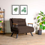 Fotoliu extensibil Sando Single, Diverse culori, Diverse dimensiuni - Maro - 60x50x41 cm | SKU: 859FTN2325 | Fotoliu extensibil Sando Single, varianta Maro - 60x50x41 cm, produs pentru amenajarea locuinței, disponibil online în România la CasaMob