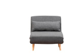 Fotoliu extensibil Folde Single, Diverse culori, 80x50x42 cm - Gri închis | SKU: 859FTN2328 | Fotoliu extensibil Folde Single, 80x50x42 cm, varianta Gri închis, produs pentru amenajarea locuinței, disponibil online în România la CasaMob