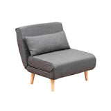 Fotoliu extensibil Folde Single, Diverse culori, 80x50x42 cm - Gri închis | SKU: 859FTN2328 | Fotoliu extensibil Folde Single, 80x50x42 cm, varianta Gri închis, produs pentru amenajarea locuinței, disponibil online în România la CasaMob