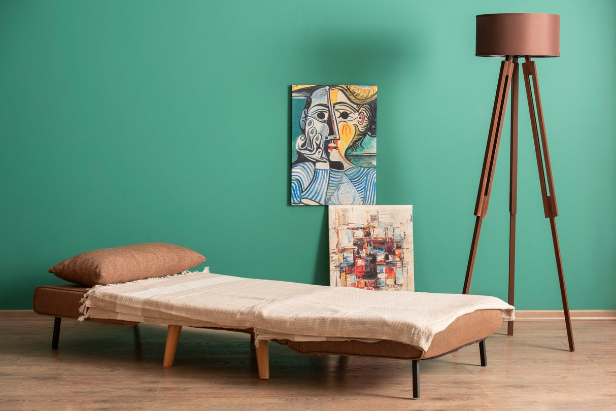 Fotoliu extensibil Folde Single, Diverse culori, 80x50x42 cm - Maro | SKU: 859FTN2329 | Fotoliu extensibil Folde Single, 80x50x42 cm, varianta Maro, produs pentru amenajarea locuinței, disponibil online în România la CasaMob