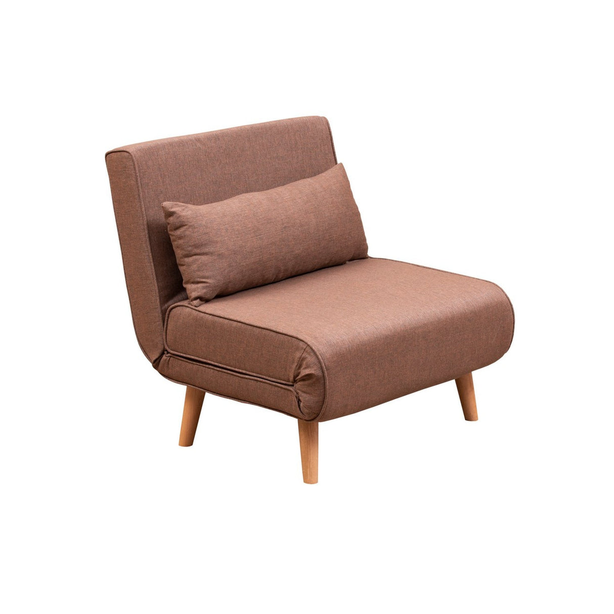 Fotoliu extensibil Folde Single, Diverse culori, 80x50x42 cm - Maro | SKU: 859FTN2329 | Fotoliu extensibil Folde Single, 80x50x42 cm, varianta Maro, produs pentru amenajarea locuinței, disponibil online în România la CasaMob