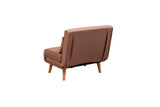Fotoliu extensibil Folde Single, Diverse culori, 80x50x42 cm - Maro | SKU: 859FTN2329 | Fotoliu extensibil Folde Single, 80x50x42 cm, varianta Maro, produs pentru amenajarea locuinței, disponibil online în România la CasaMob